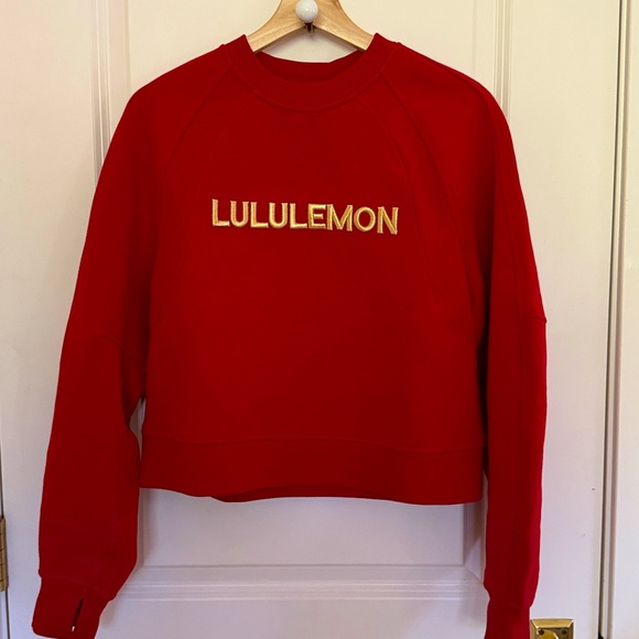 lululemon Women's Scuba Oversized Pullover 2025 Lunar New Year Edition Size XS/S - Picture 2 of 6